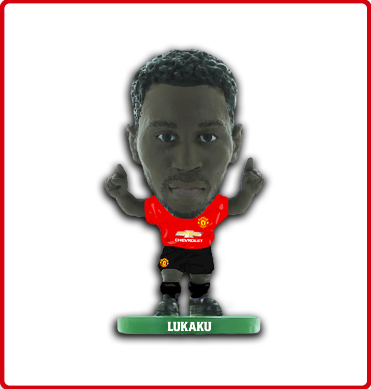 SoccerStarz - Man Utd Romelu Lukaku - Home Kit (2019 version)/Figures –  Yachew