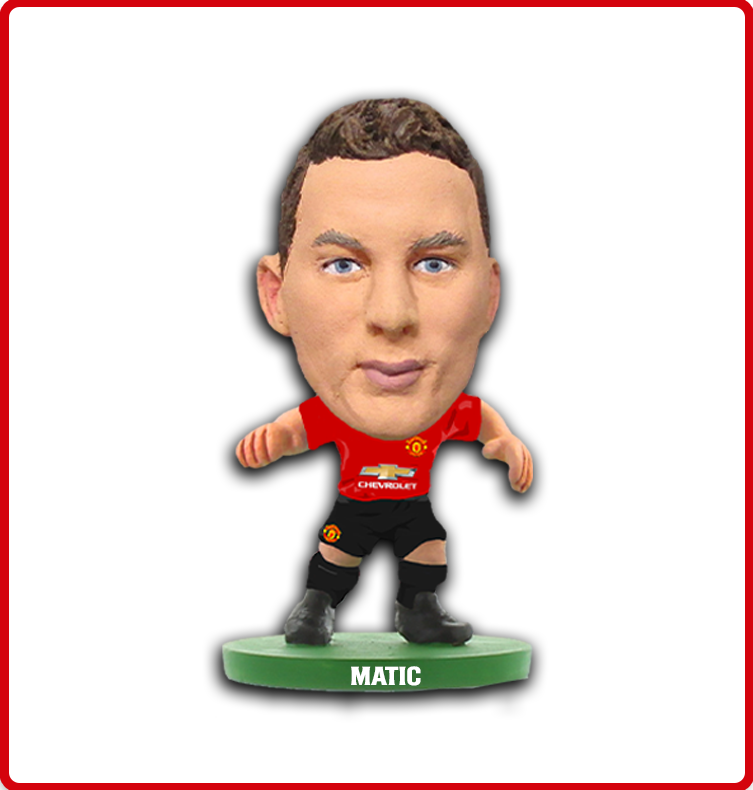 SoccerStarz Manchester United Juan Mata Home Kit 2014-15 