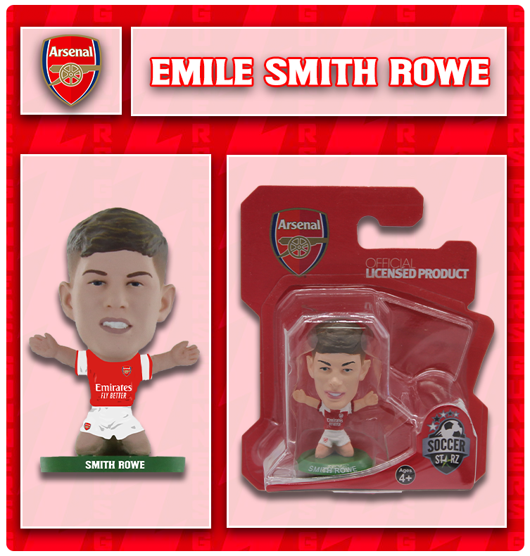 SoccerStarz on X: 🚨TWITTER EXCLUSIVE SCULPT REVEAL🚨 Arsenal midfielder  Emile Smith Rowe is the latest figurine to be revealed!⚽ Some of you may  have guessed this from one of our posts last