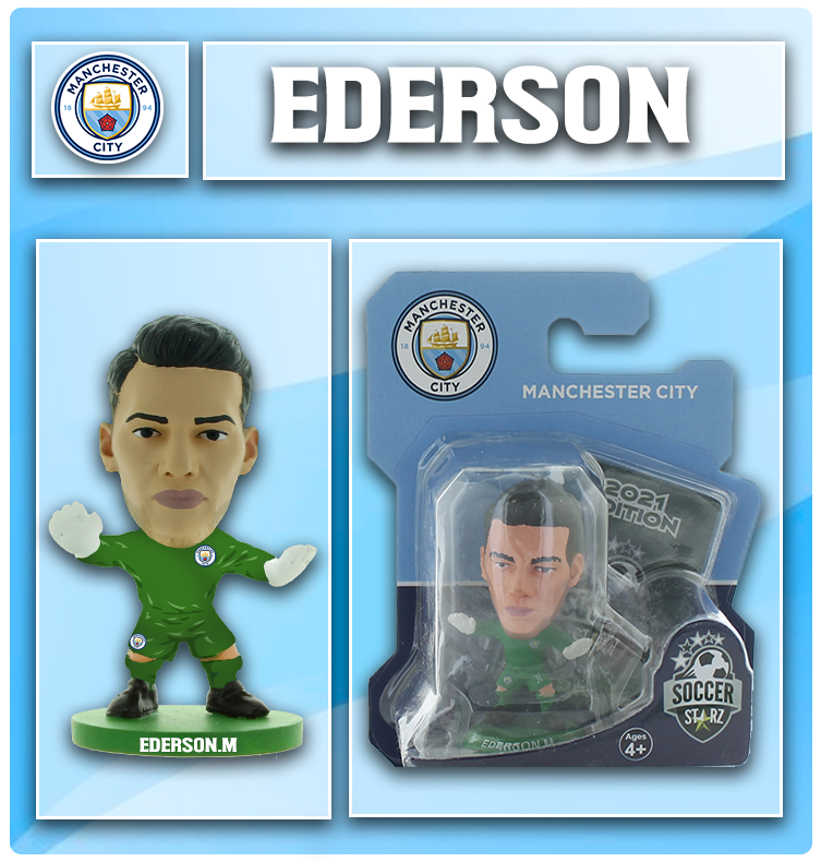 Manchester City SoccerStarz Rodri Mini Action Figure