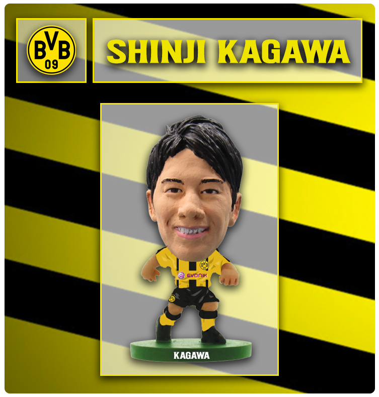 SOCCERSTARZ - SHINJI Kagawa - Man Utd - Blister Pack - Football Figure -  2012 £4.00 - PicClick UK