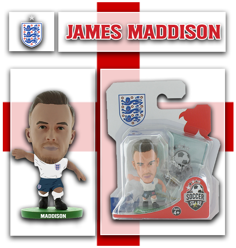 SoccerStarz England Luke Shaw (New Kit)