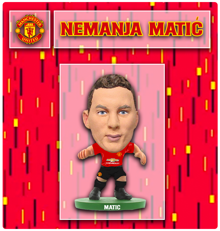 SoccerStarz Manchester United Juan Mata Home Kit 2014-15 