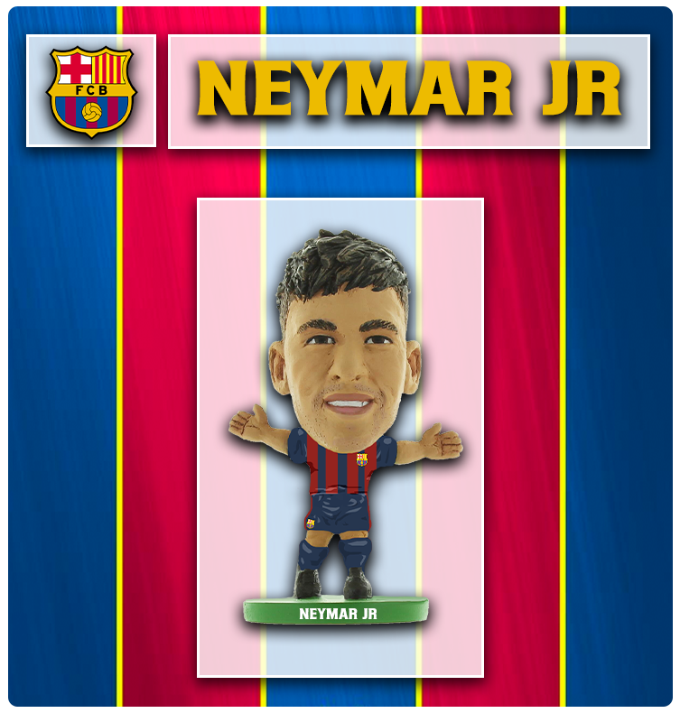 Buy Soccerstarz brazil neymar jr yellow green blue Online