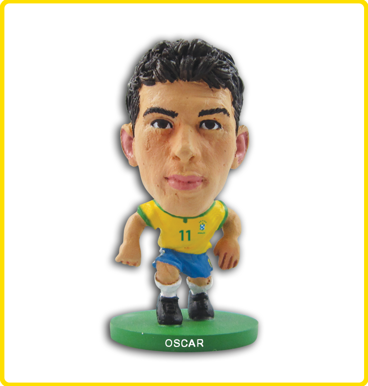 Mini Craque Soccerstarz- Fernando, Sandro E Willian - Brasil