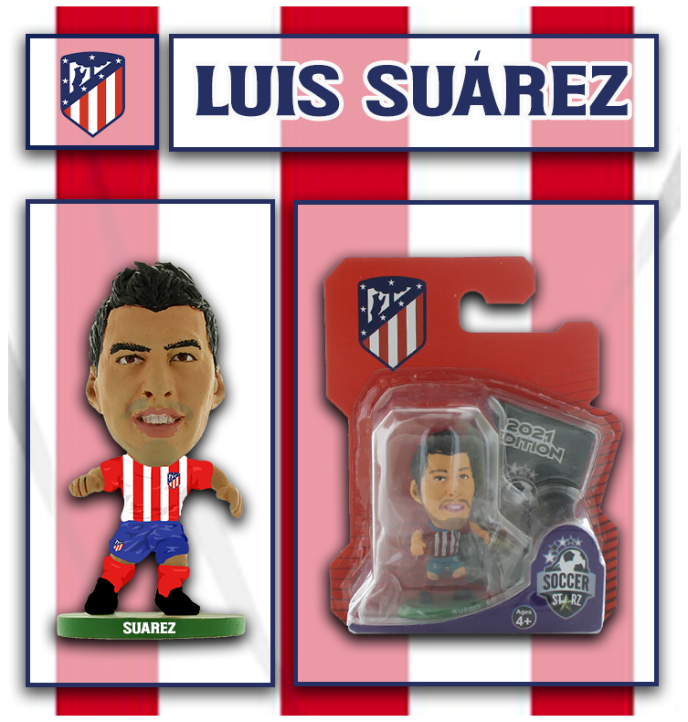 Luis suarez toy figurine collectible fc barcelona soccer 45 cm 17.7 in  football