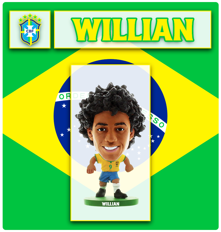 Football Figures Soccerstarz Brazil Hulk GAME for sale online