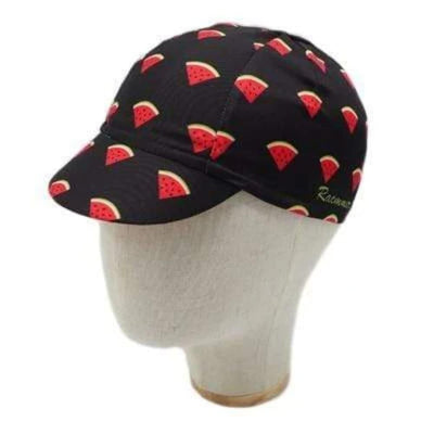 watermelon cycling cap