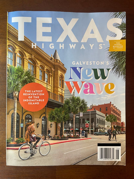 Texas Highways_Cover_Galveston_New_Wave