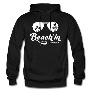 Beach'in - Unisex Heavy Blend Adult Hoodie - black