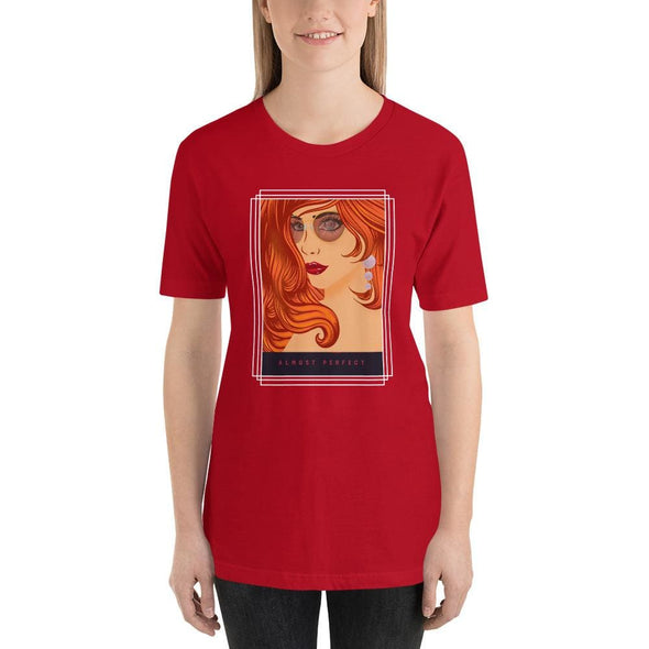 Almost Perfect Red Head Design on T-Shirt - Red / S - 