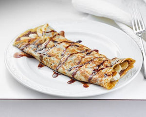 B13. Banana Chocolate Crepe