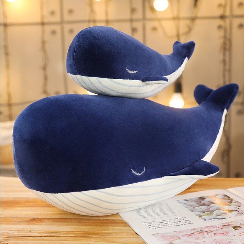 kawaii whale plush