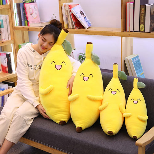 kawaii banana plush