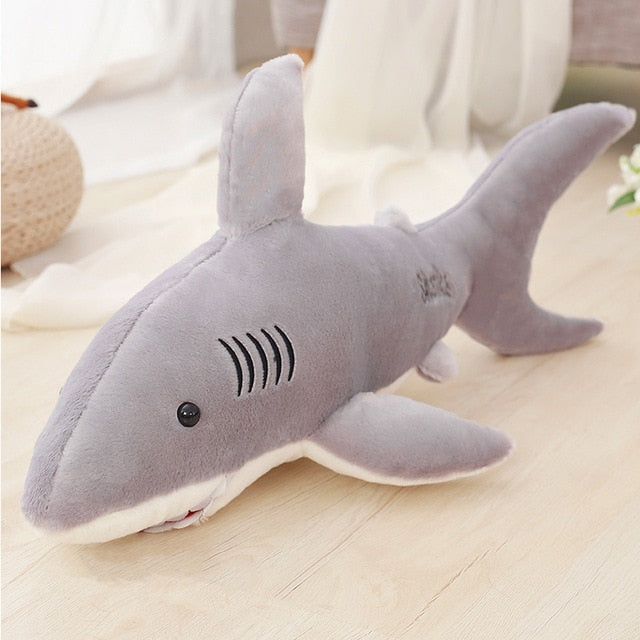 life size shark plush