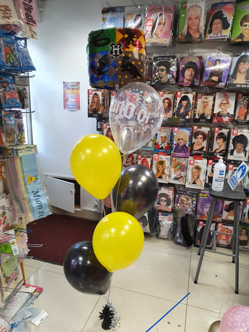 Harry potter Hufflepuff 10th birthday balloons