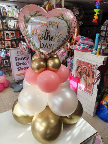 Mother's day air-filled balloon display