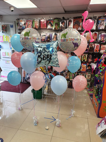 Baby Shower and Gender Reveal balloons