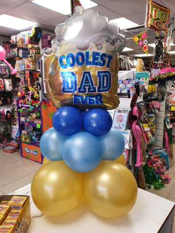 Cool Dad Beer balloon pyramid