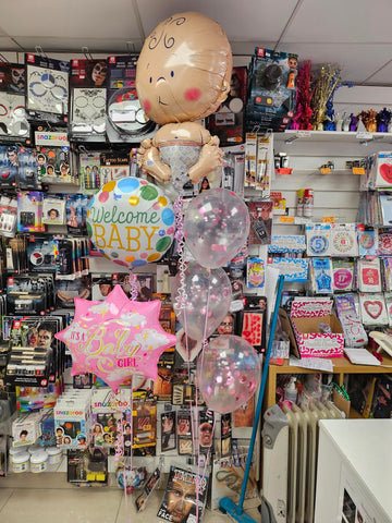 It's a girl New Baby balloons