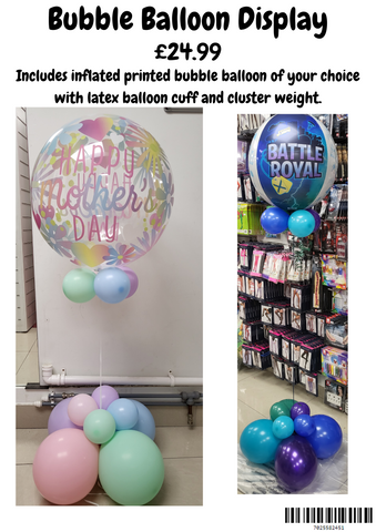 Bubble Balloon Display