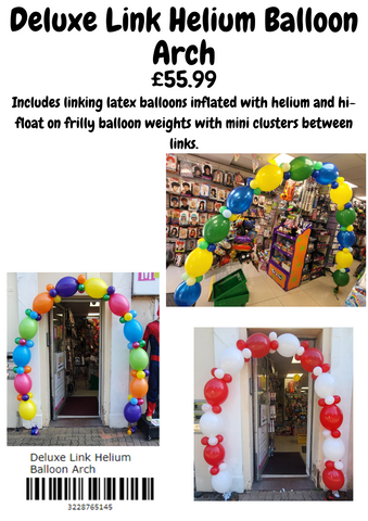 Deluxe Helium Balloon arch