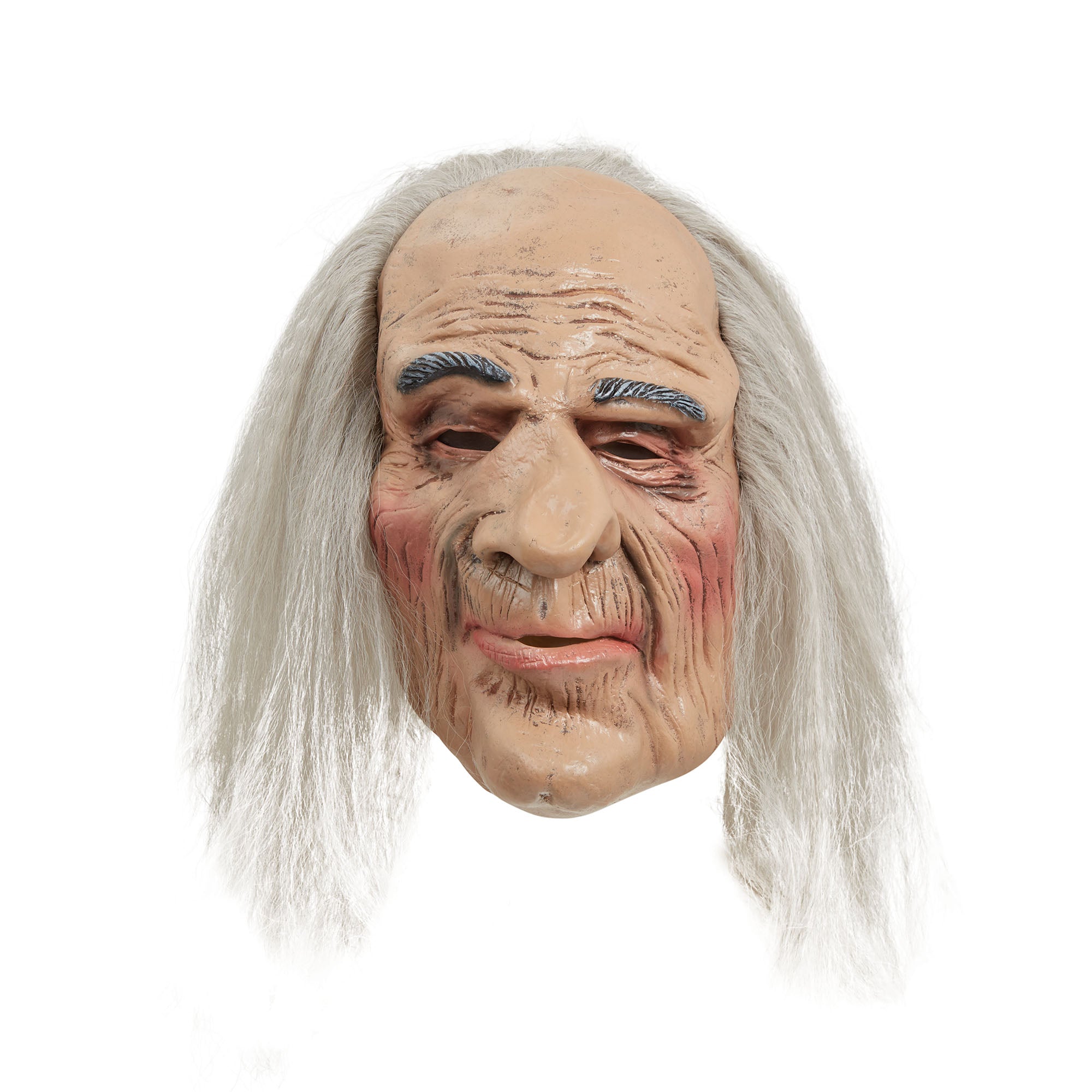 Creepy Old Man Mask with Long Hair – Midlands Fancy Dress Redditch