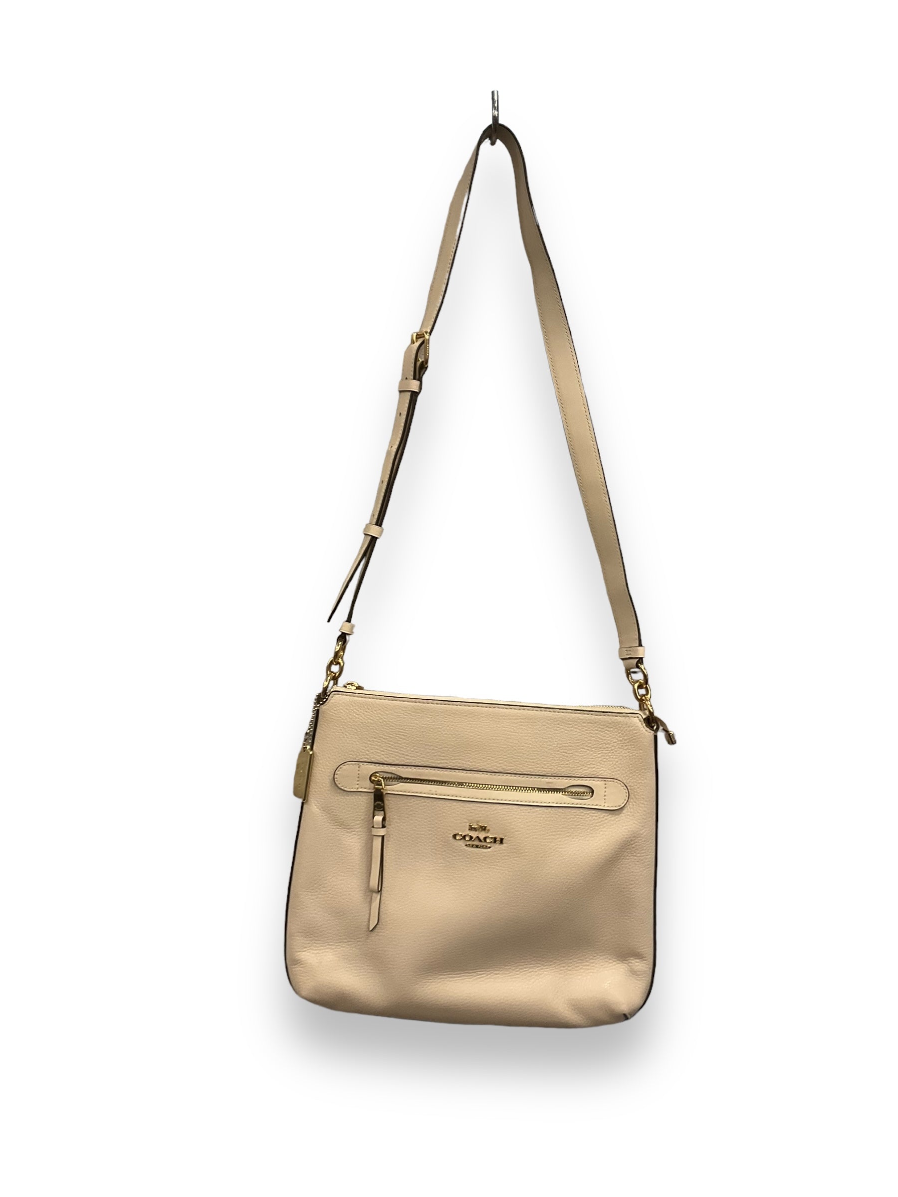 Crossbody Designer By Coach Size: Medium