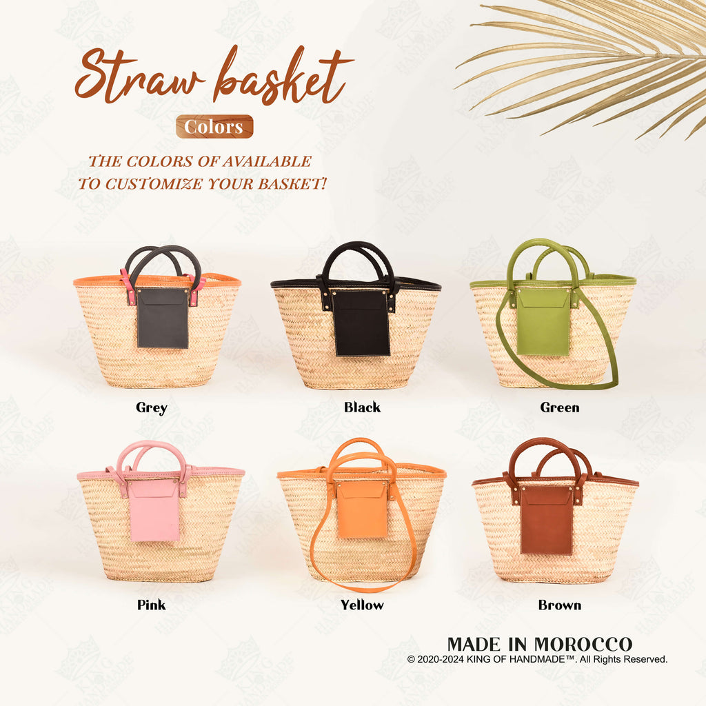 Woven Straw Tote Bag - Chic Summer and Beach Women handbag