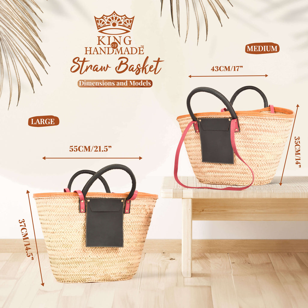 Woven Straw Tote Bag - Chic Summer and Beach Women handbag