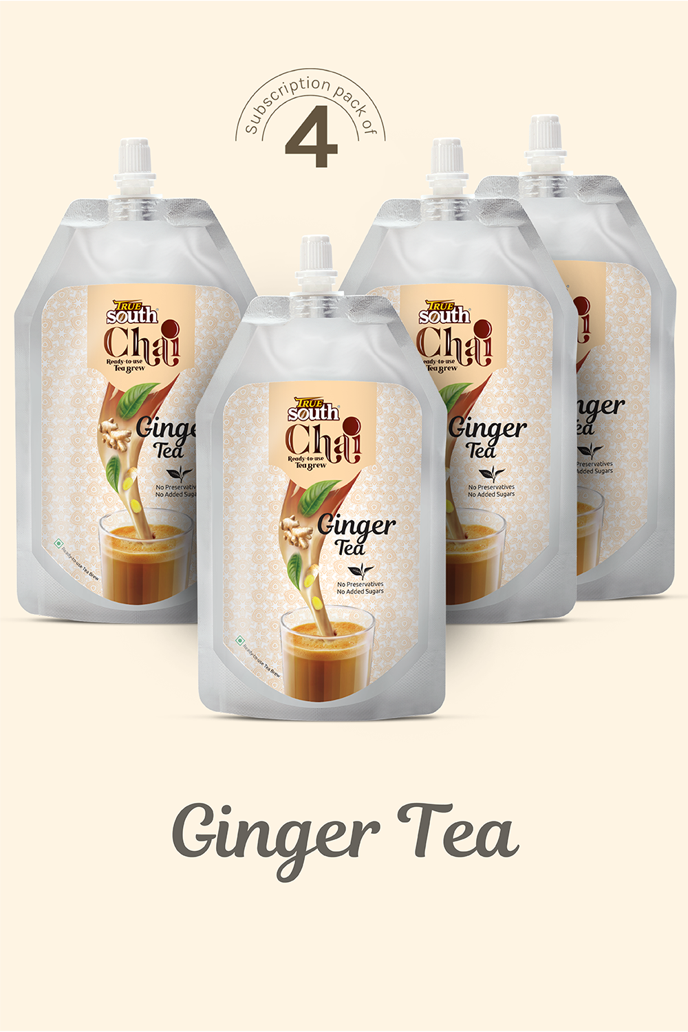 GINGER Ready-to-Use Tea Brew Subscription