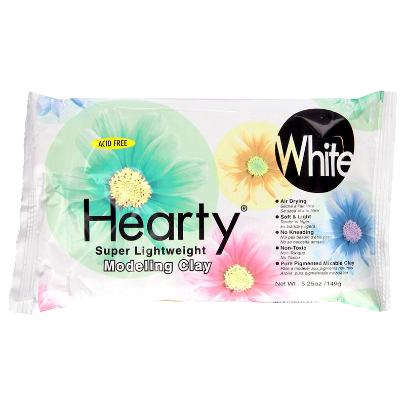 hearty super lightweight air dry clay