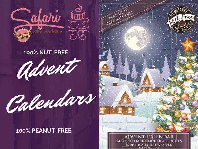 PreOrder your 100 NutFree Chocolate Advent Calendars