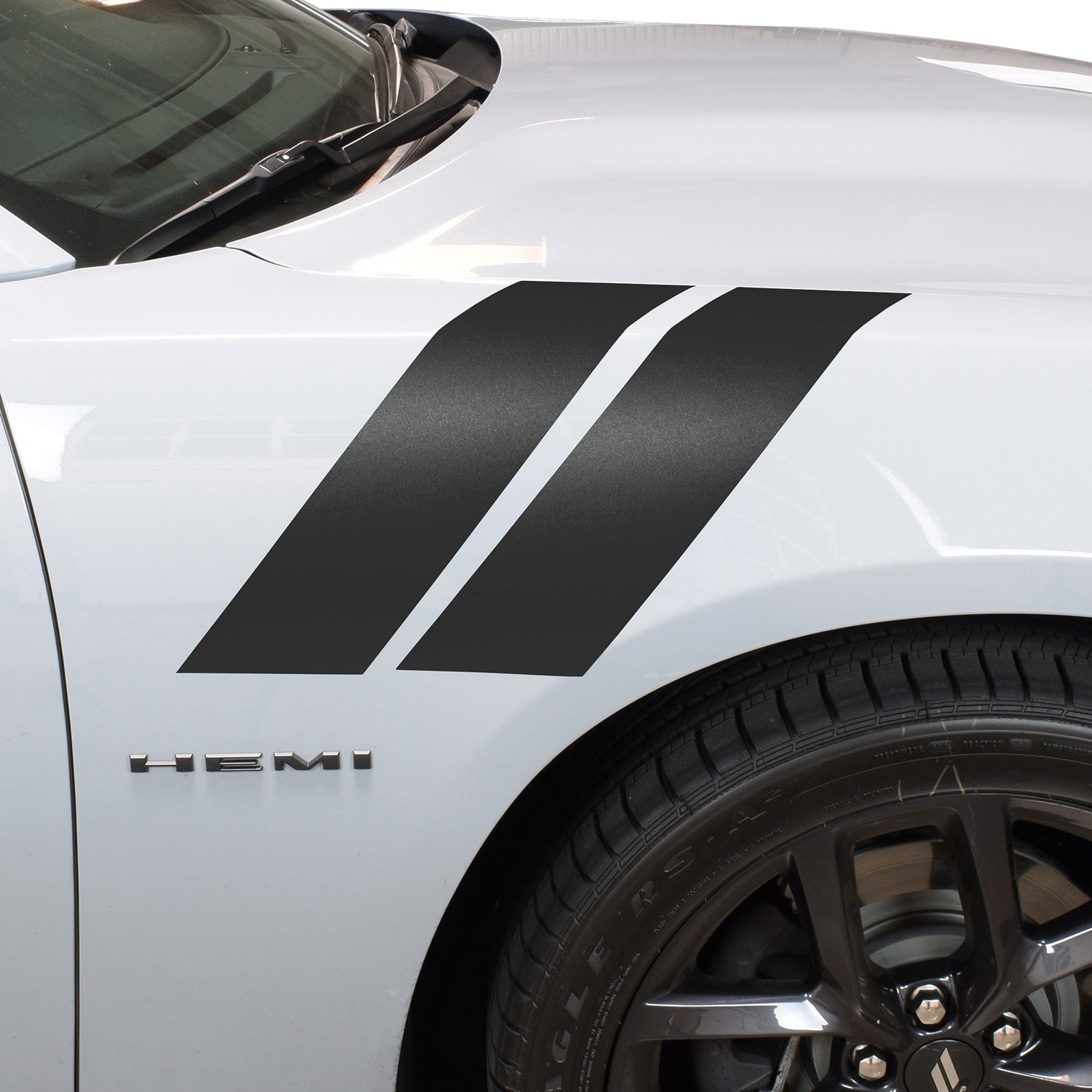 Front Fender Hash Marks Stripes | Shop Tint, Paint Protection & Decals |  Bogar Tech Designs