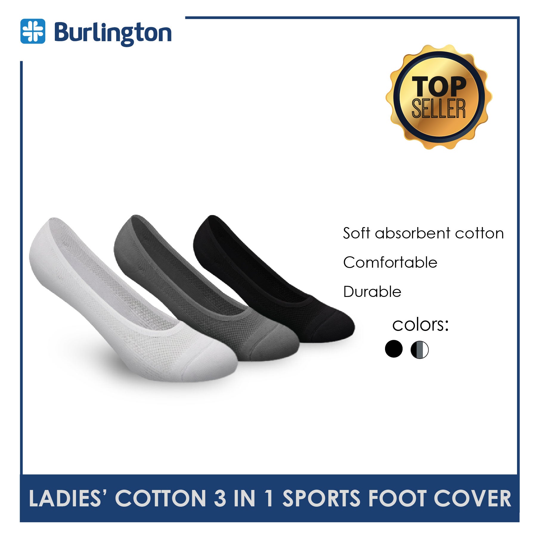 Burlington BLFCSG1G Ladies Cotton No 