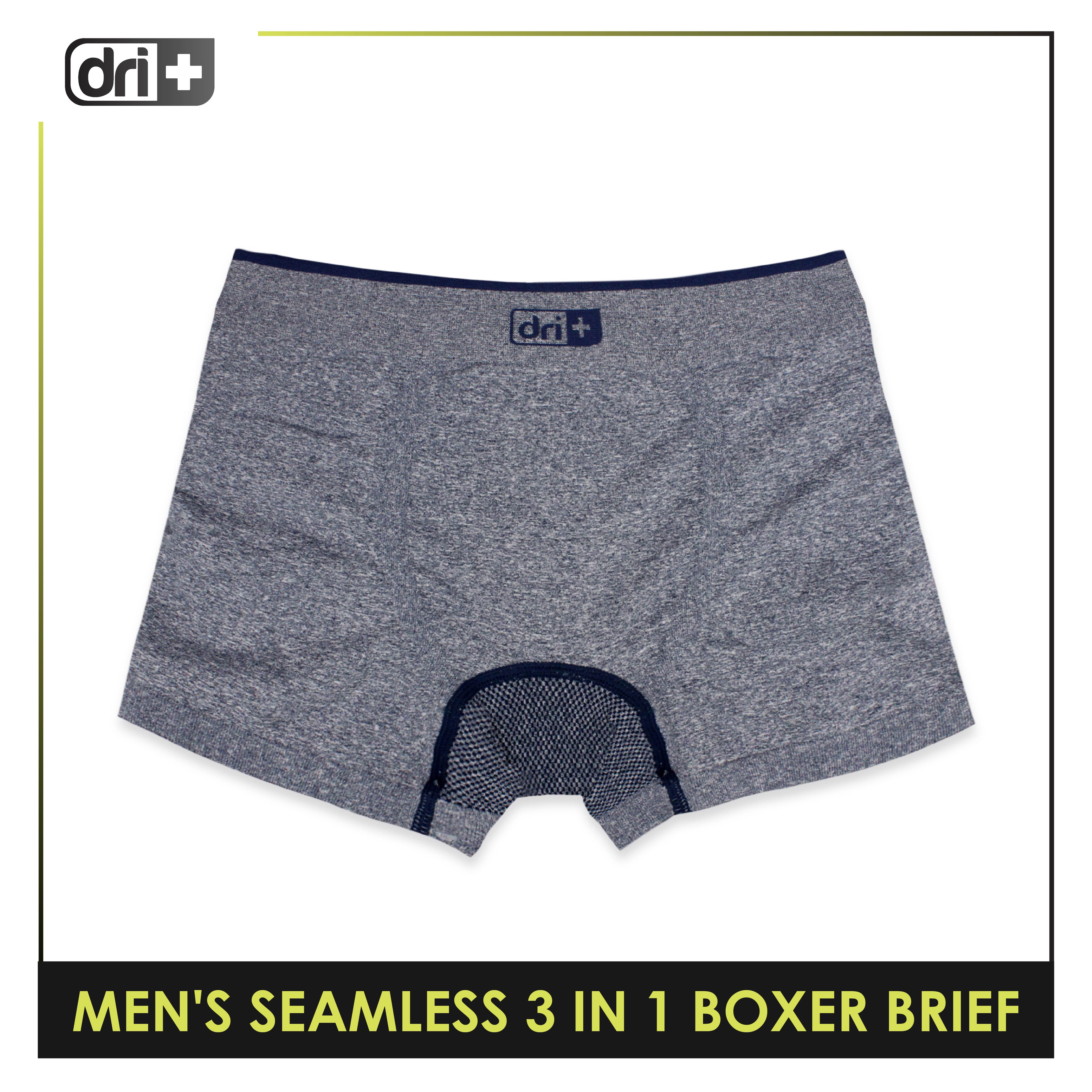 optioneel Vaardigheid borduurwerk Dri Plus Men's Seamless Sports Boxers Brief 3 pieces in a pack ODMBBG1101 –  burlingtonph