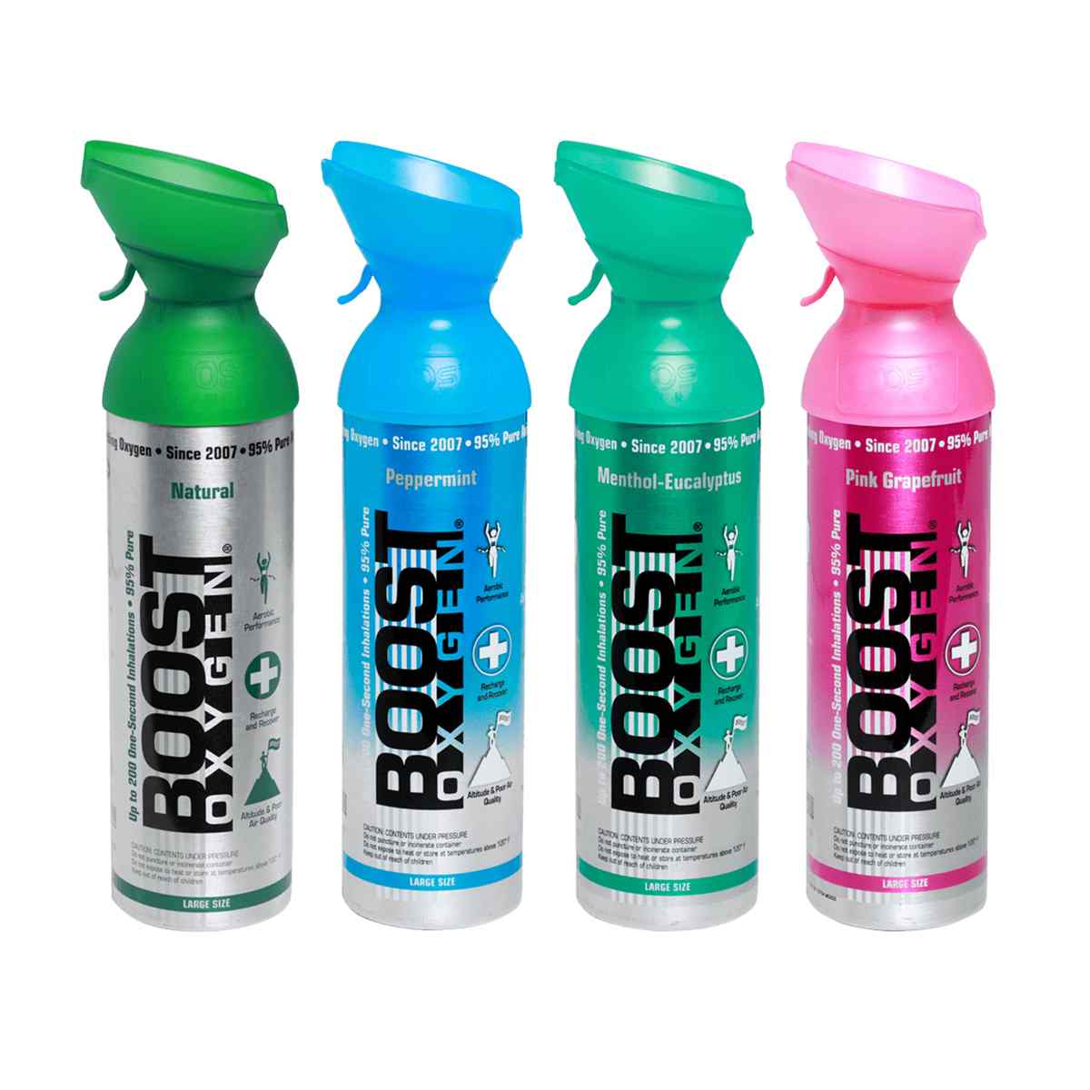 Boost Oxygen | Large Mixed Pack | Supplemental Oxygen - LifeToGo - Oxygen Supplement