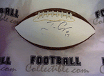 Autographed Footballs Jason Campbell Autographed Full Size Football