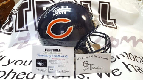 Mike Singletary Autographed Bears F/S ProLine Helmet w/ 3 Insc- JSA W – The  Jersey Source