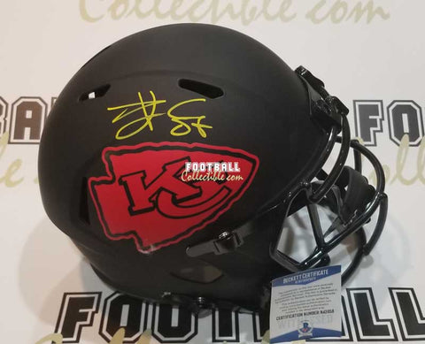 Dante Hall Autographed Kansas City Chiefs Mini Helmet –