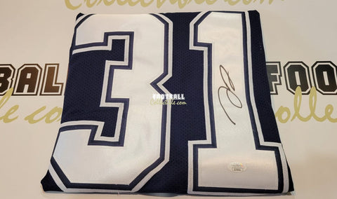 Marion Barber III Autographed Dallas Cowboys Jersey –