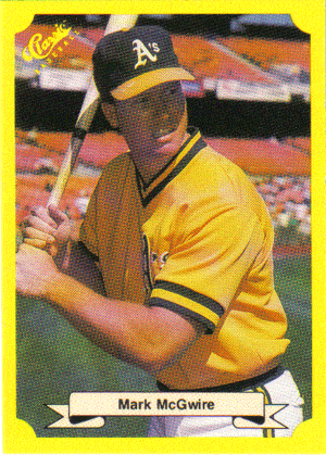 Mark McGwire 1985 Topps PSA Rookie Card –