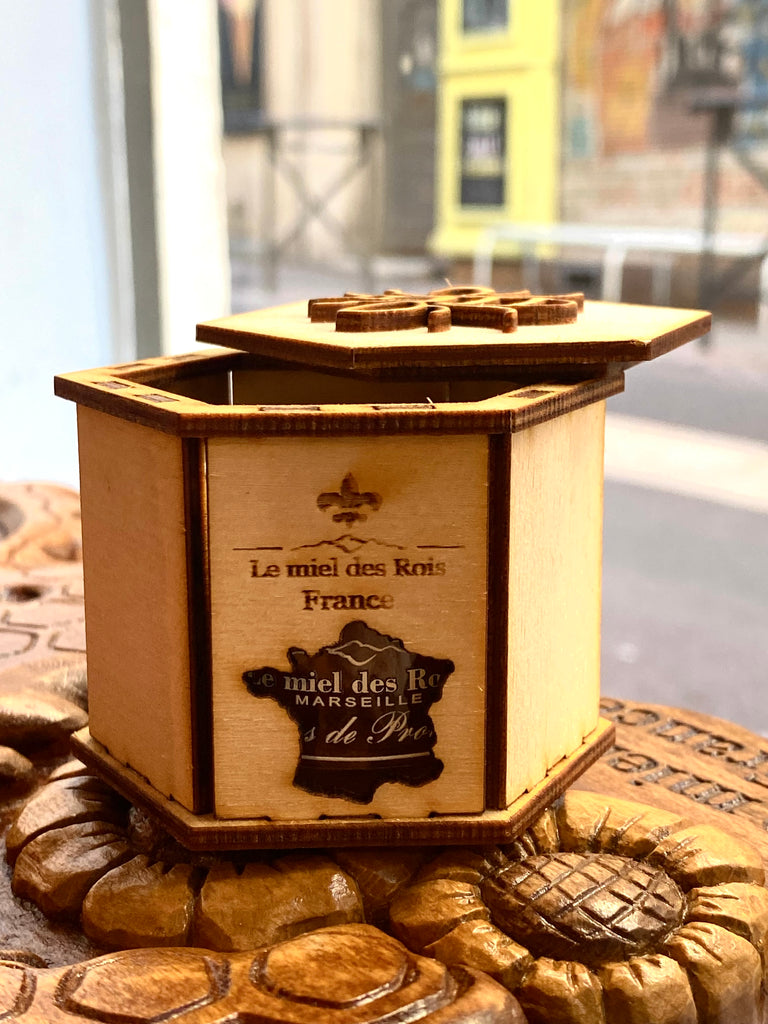 Coffret de noël – 2 pots de miel 100% Provence – Dracénie Provence Verdon  Agglomération