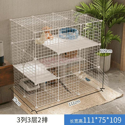 Cat Cage Home Indoor Double Pet - Avone - Ultimate Shopify Theme