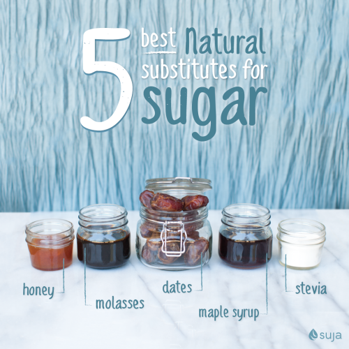 Five best natural substitutes for sugar Suja