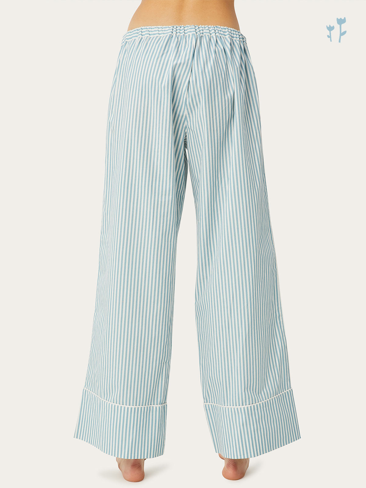 Melissa Pant in Sky Stripe