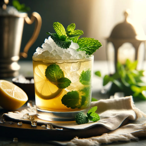 Lemon Green Tea Mint Julep