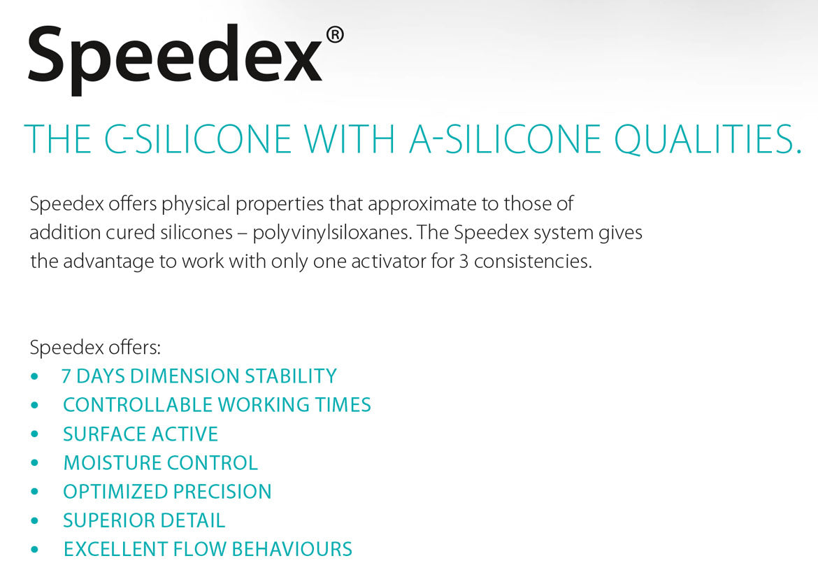 Coltene Speedex Putty Set (Condensation Silicon)