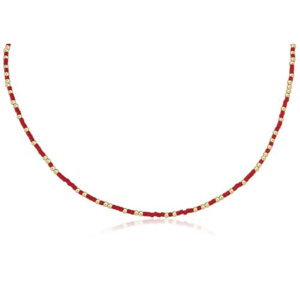 15" Choker Hope Unwritten- Red