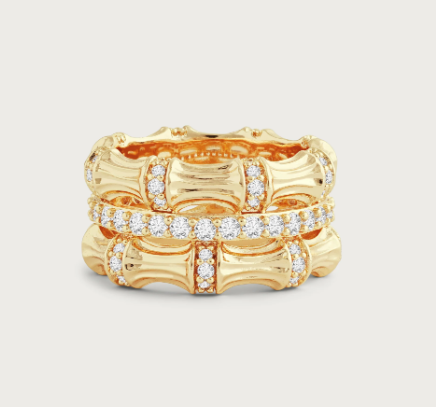 Bamboo Stacking Ring